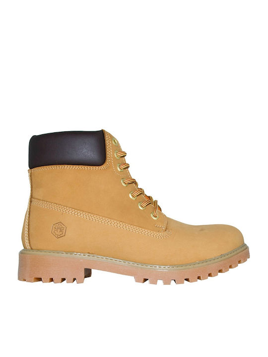 River Nubuck Piele Bocanci Muștar