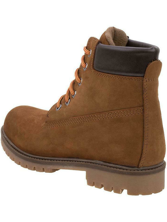 Wildleder Tabac Braun Stiefel Anatomisch