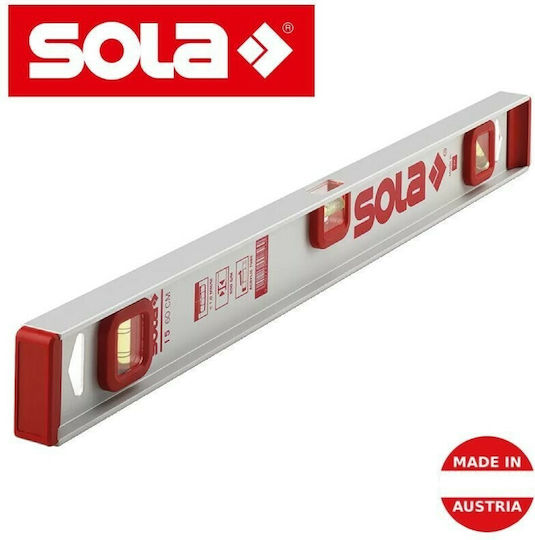 Sola I5 30 Spirit Level Aluminum 30cm with 3 Eyes