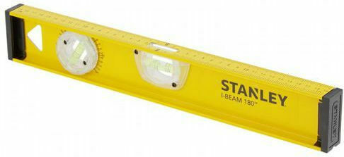 Stanley Ibeam 180 Spirit Level Aluminum 100cm with 3 Eyes