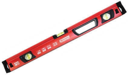 Benman L12 70965 Wasserwaage Aluminium 120cm mit 3 Augen