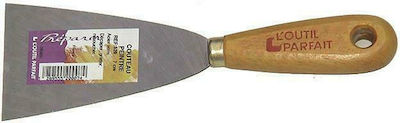 L' Outil Parfait Joint Knife Metallicός 60mm with Wooden Handle 520006