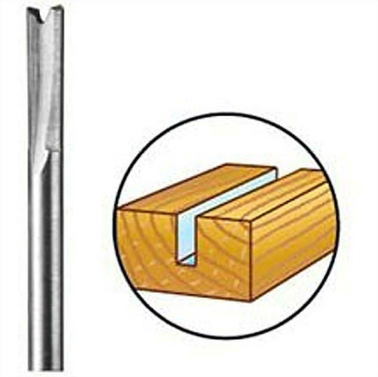 Dremel Cutter Bit HSS for Straight Cutting in Wood 3.2mm x 36mm x 3.2mm