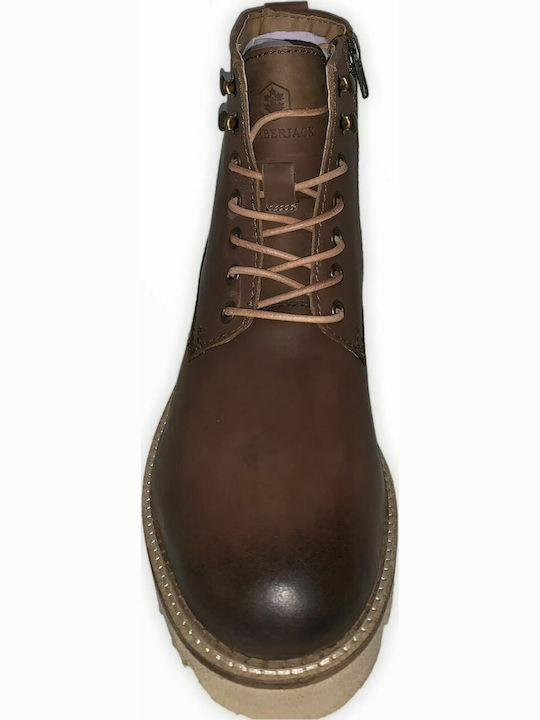 Jadon Leather Tabac Brown Boots Anatomical