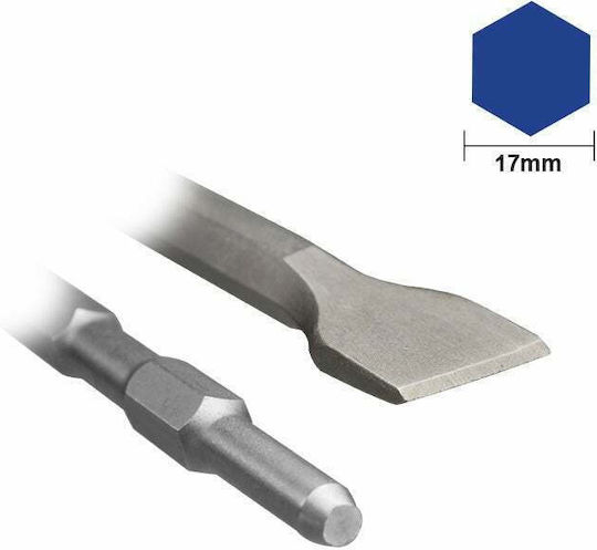 Bulle Chisel Bits 280x40mm with HEX Socket