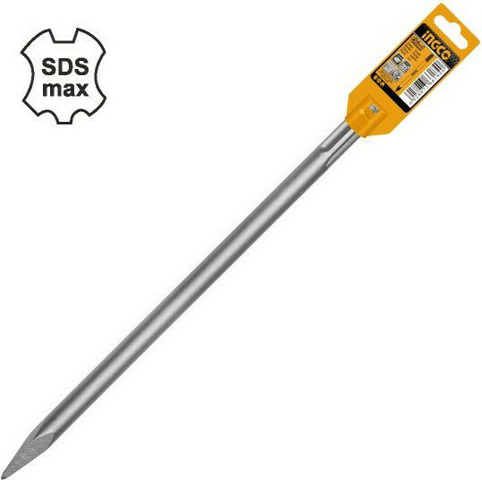 Ingco Pointed Chisel 400x18mm with SDS Max Socket