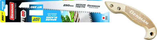 Benman Branch Medium Triple Tooth 25cm Pruning Hand Saw 25cm