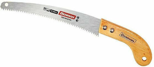Benman Curved with Double Tooth KJ3-250 Pruning Hand Saw 25cm
