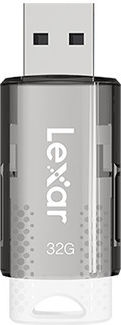 Lexar JumpDrive S60 32GB USB 2.0 Stick Μαύρο