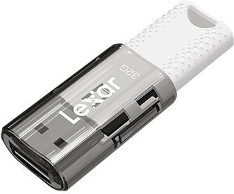 Lexar JumpDrive S60 32GB USB 2.0 Stick Μαύρο