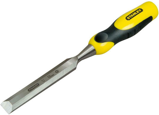 Stanley Dynagrip Skewed Chisel 6mm with Plastic Handle