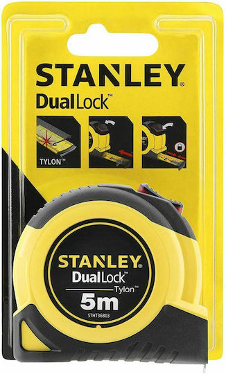Stanley Tylon Tape Measure with Auto-Rewind 19mm x 5m