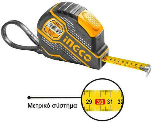 Ingco Tape Measure with Auto-Rewind 25mm x 5m