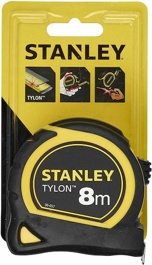 Stanley Tylon Maßband mit automatischem Rücklauf 25mm x 8m