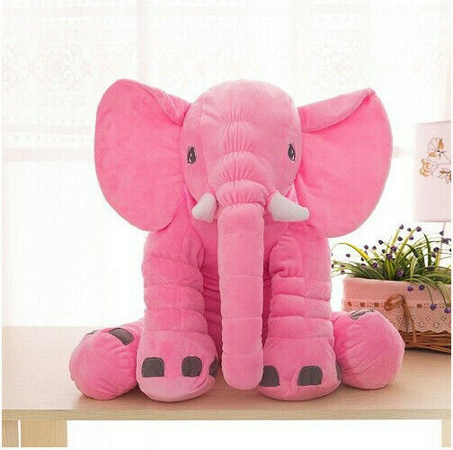 Natural Plush Elephant Friends 55 cm