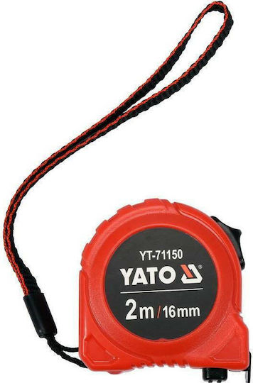 Yato Μετροταινία με Αυτόματη Επαναφορά 19mm x 5m
