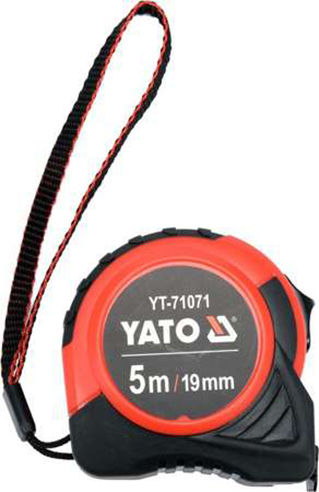 Yato Μετροταινία με Αυτόματη Επαναφορά 16mm x 3m