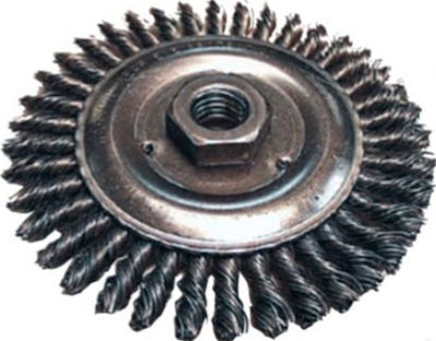 Makita Angle Wheel Wire Brush 100mm Braided D-29555