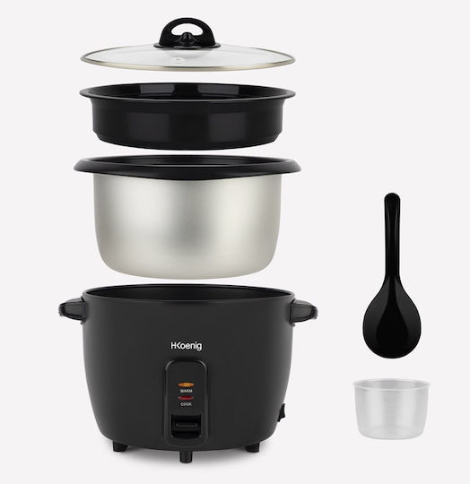 HKoenig Rice Cooker 700W with Capacity 1.8lt