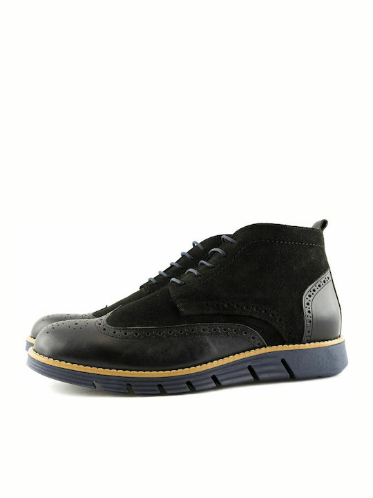 573 Suede Μαύρα Ανδρικά Μποτάκια