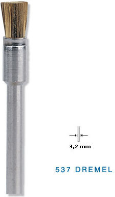Dremel 26150537JA Συρματόβουρτσα για Δράπανο 3.2mm Σετ 3τμχ
