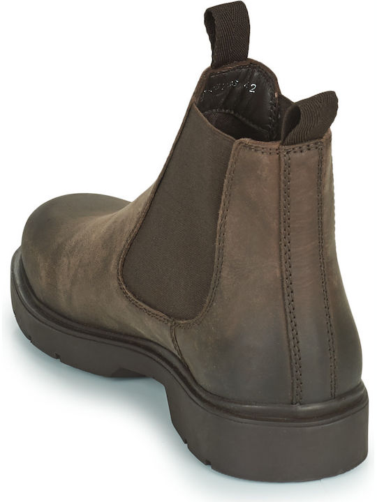 Ghete Chelsea Leather Brown Chelsea Boots