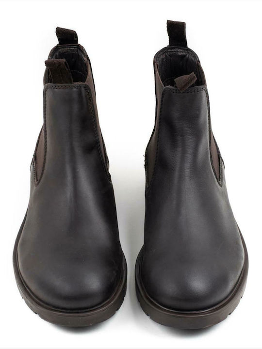 Ghete Chelsea Leather Brown Chelsea Boots
