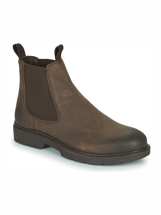 Ghete Chelsea Leather Brown Chelsea Boots