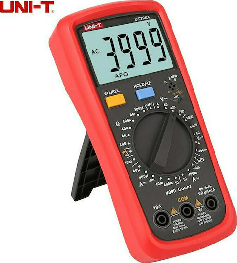 Uni-T Multimetru digital cu Buzzer cu Măsurare AC / DC / Rezistență / Capacitate / Temperatură UT39C+