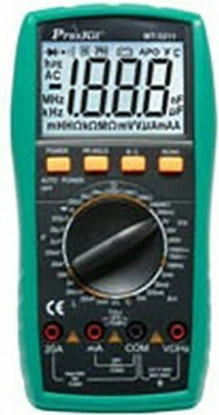 Proskit MT-5211 Digital Multimeter with Capacitance Meter with Buzzer with AC / DC / Resistance / Capacitance / Temperature Measurement