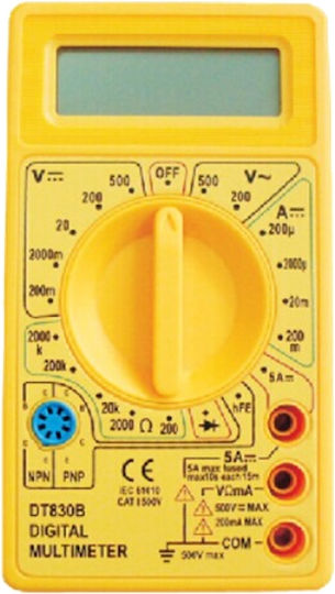 Finder Ψηφιακό Πολύμετρο Τσέπης με Buzzer με Μέτρηση AC / DC / Αντίστασης 215661