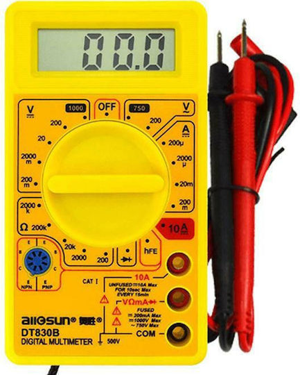 Finder Ψηφιακό Πολύμετρο Τσέπης με Buzzer με Μέτρηση AC / DC / Αντίστασης 215661