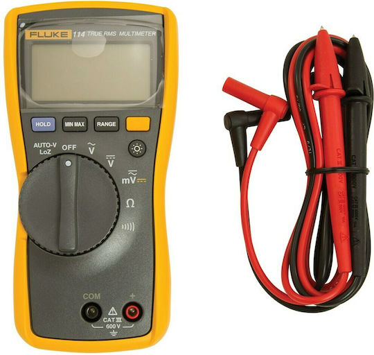 Fluke 114 Multimetru digital RMS real cu Măsurare AC / DC / Rezistență