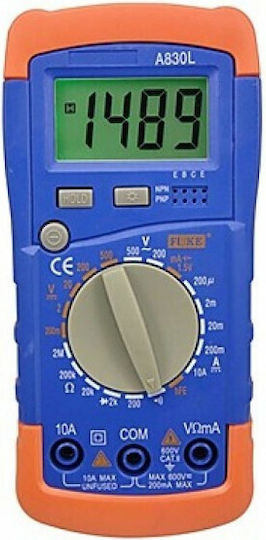 Honeytek Ψηφιακό Πολύμετρο Τσέπης με Μέτρηση AC / DC / Αντίστασης 3051