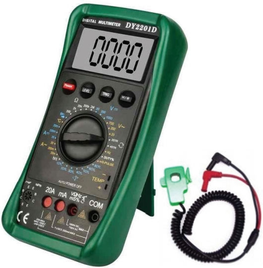 Duoyi DY2201D Multimetru digital cu Buzzer cu Măsurare AC / DC / Rezistență
