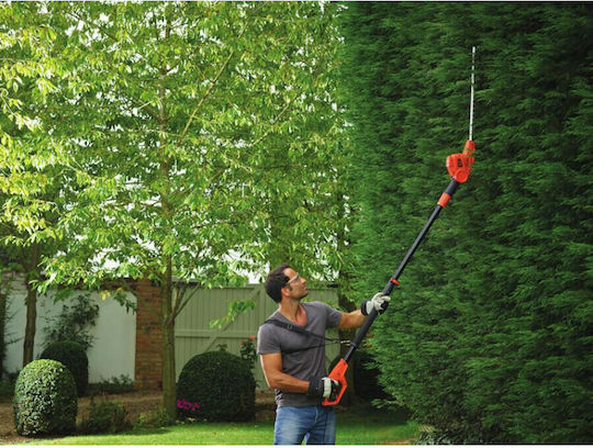 Black & Decker PH5551-QS Ηλεκτρικό Μπορντουροψάλιδο 550W Τηλεσκοπικό με Μήκος Λάμας 51cm
