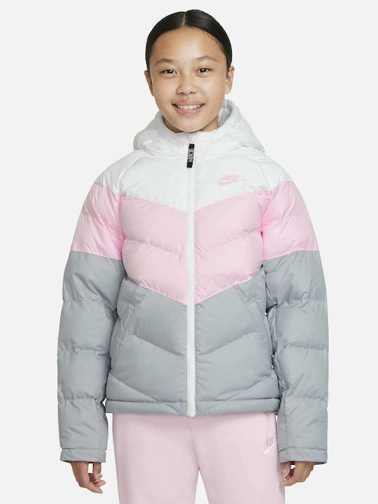 Geci pentru Copii Sport Scurt cu Glugă Multicolor Sportswear