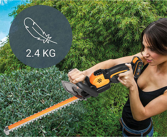 Worx WG261E Μπορντουροψάλιδο Μπαταρίας 20V με Μήκος Λάμας 46cm