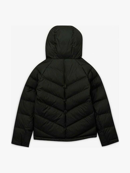 Geci Pentru Copii Sport Scurt Cu Glugă Negru Sportswear