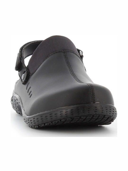 Safety Jogger Dany OB SRC Din piele Sabot Negre