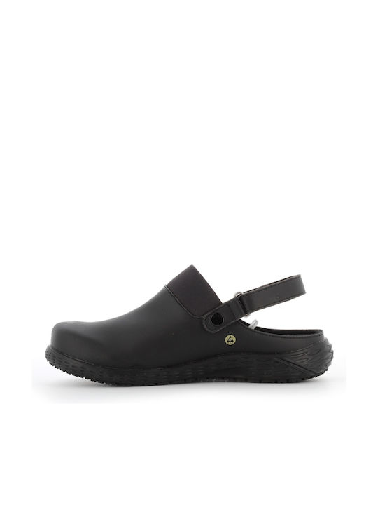 Safety Jogger Dany OB SRC Din piele Sabot Negre