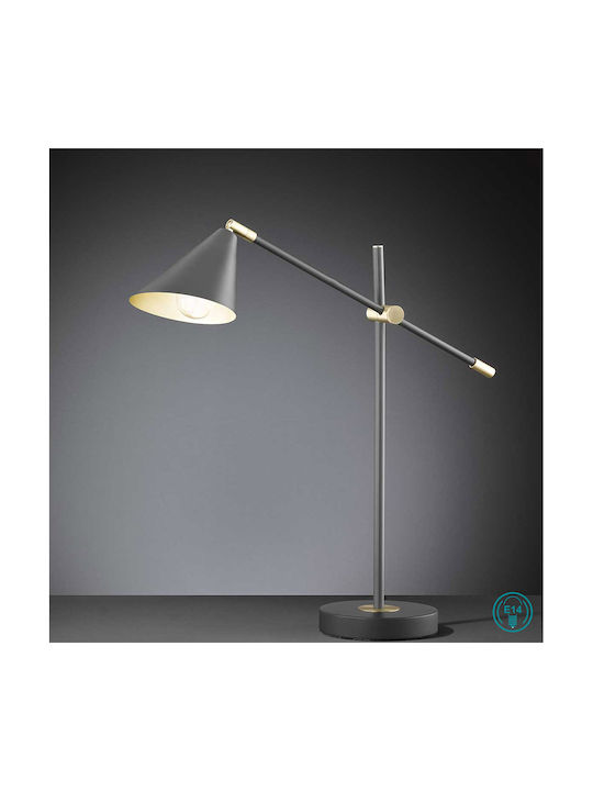 Wofi Gloria Office Lamp for Socket E14 in Gray Color