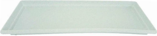 Atmosphera Festone 350P Teller Pflanzgefäß Kunststoff Granite 45x15cm 040350PA