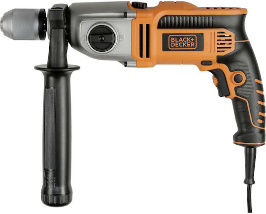 Black & Decker KR911K Κρουστικό Δράπανο 910W με Θήκη