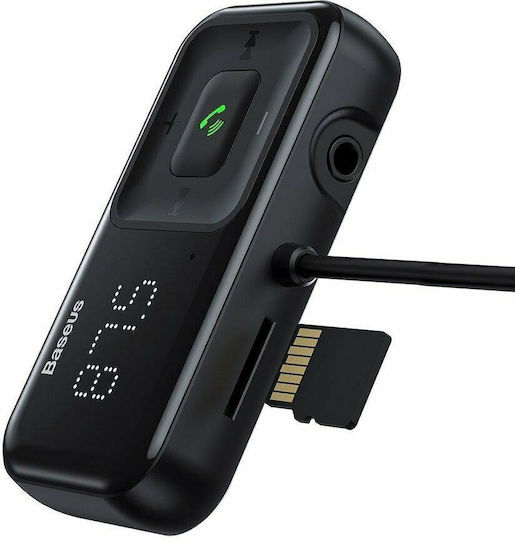 Baseus FM Transmitter Αυτοκινήτου S-16 με Bluetooth / USB / MicroSD / AUX