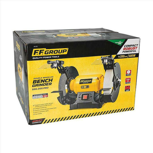FFG Δίδυμος Τροχός 500W DBG 200 PRO με Ισχύ 500Watt