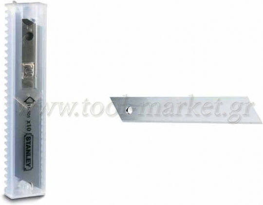 Stanley Λεπίδες Φαλτσέτας 9mm 10τμχ