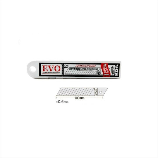 KDS Cutter Blade 18mm 10pcs