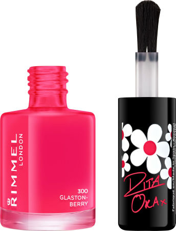 Rimmel 60 Seconds Super Shine Polish By Rita Ora Gloss Long Lasting Nail Polish Quick Dry Red 8ml
