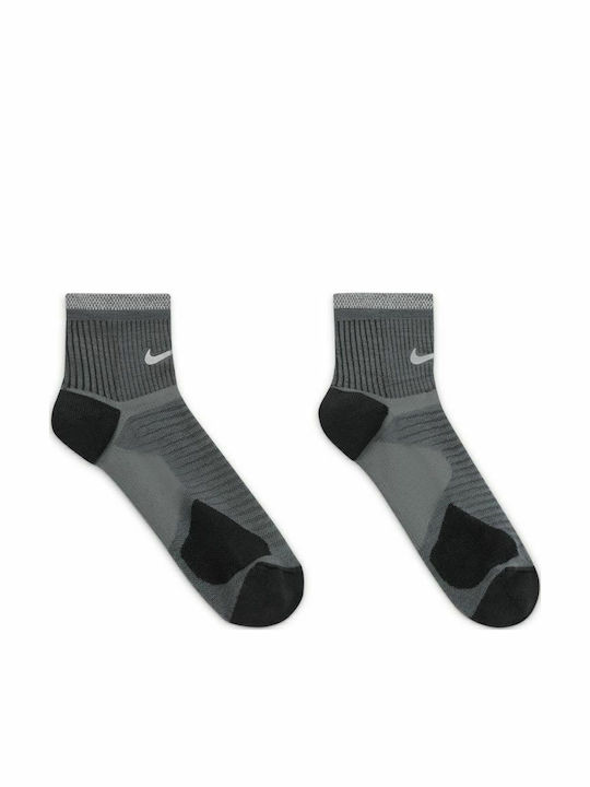 Nike Spark Wool Running Socks Gray 1 Pair